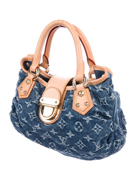 denim louis vuitton purse